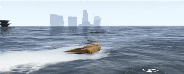 GTA V có thêm bản mod tạo sóng thần, nhấn chìm cả Los Santos