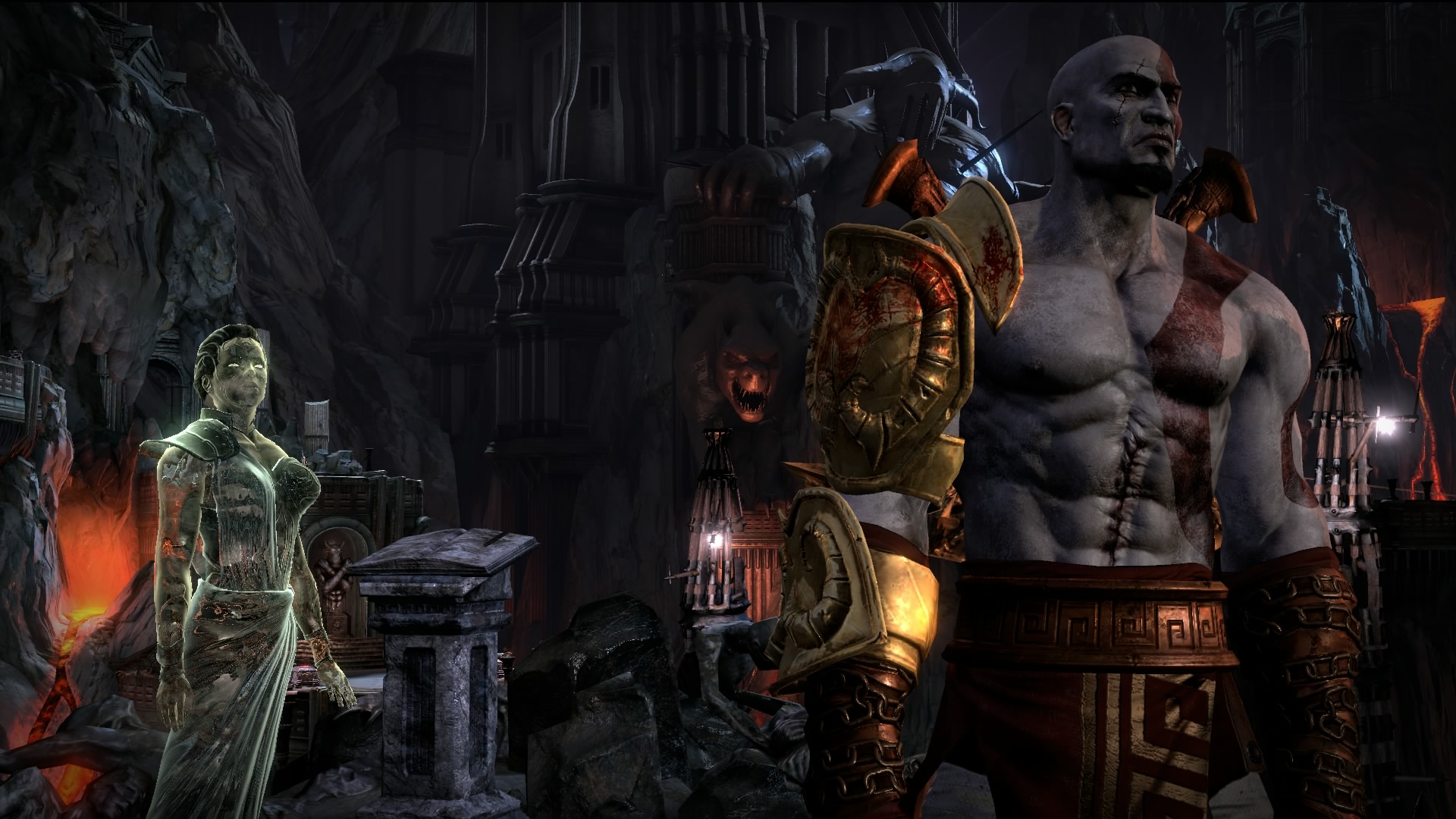 Kratos được tút lại vẻ đẹp trai trong God of War 3: Remastered
