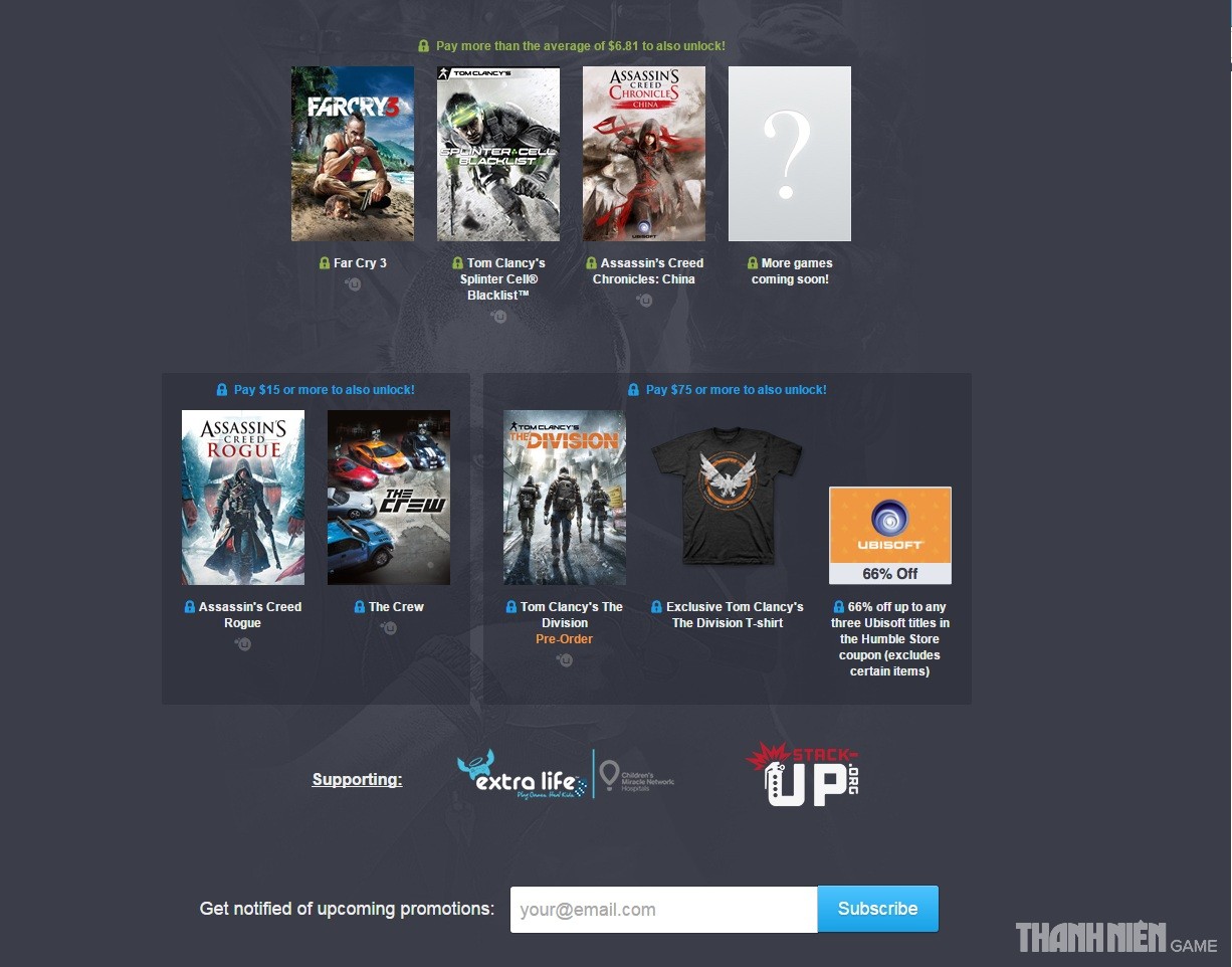 Hốt ngay bộ game siêu rẻ từ Ubisoft với giá... 1 USD