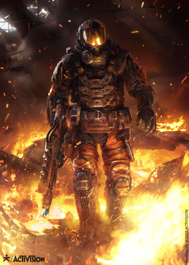 Chiêm ngưỡng ảnh artwork siêu đẹp của Call of Duty: Black Ops 3