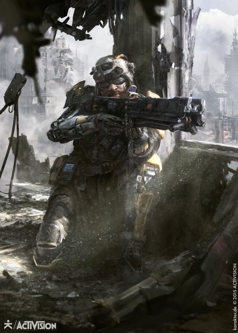 Chiêm ngưỡng ảnh artwork siêu đẹp của Call of Duty: Black Ops 3