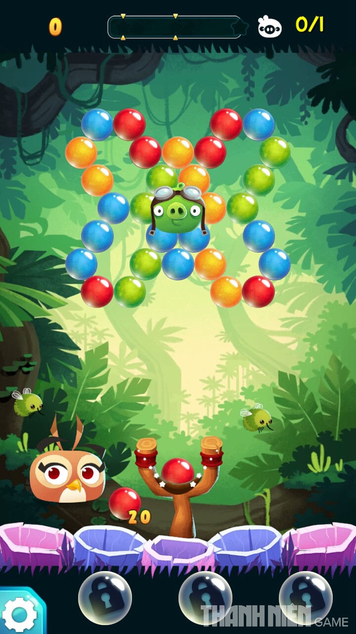 Đánh giá: Angry Birds Stellar POP! - Cuộc chiến bong bóng