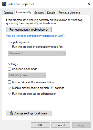 Khắc phục lỗi Liên Minh Huyền Thoại màn hình đen khi lên Windows 10