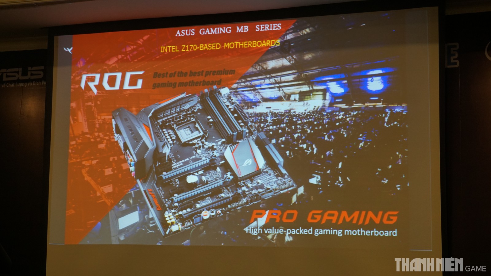 ASUS trình làng bo mạch chủ mới cho game thủ, nhắm vào phòng máy