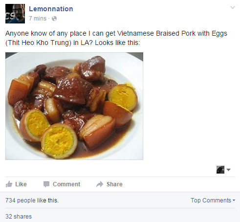 LMHT: Lemonnati0n thèm thịt kho hột vịt, đăng facebook hỏi fan
