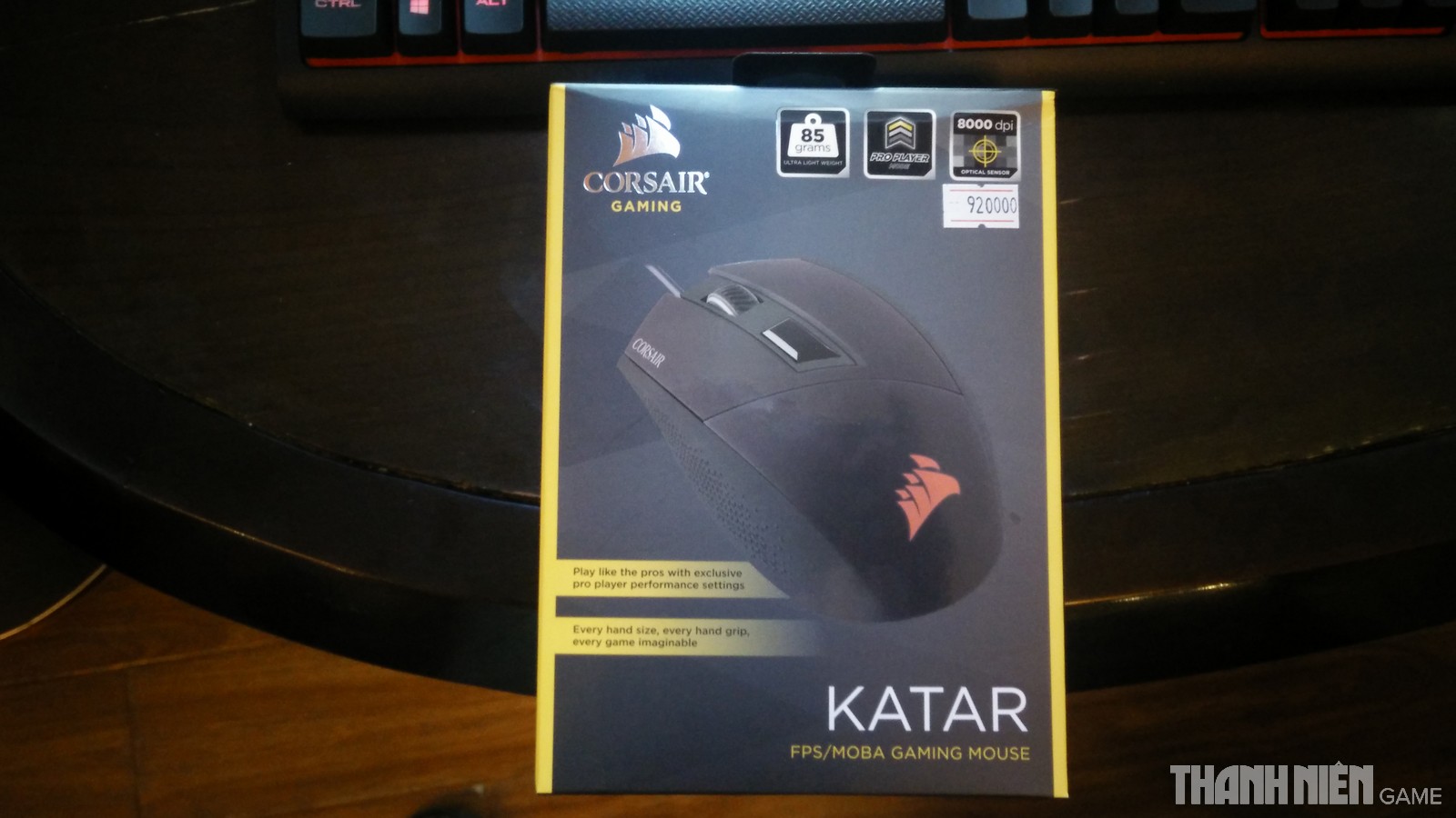 Corsair và Azaudio tổ chức buổi ra mắt chuột Katar và Scimitar