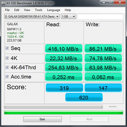 Galax Gamer SSD L 240GB: Tuấn mã trong phân khúc tầm trung