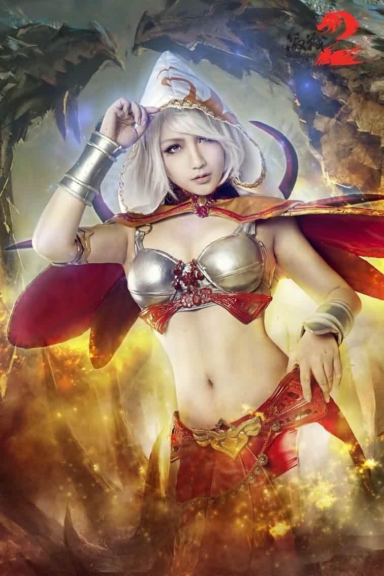 Nữ thần Mỹ Oai gợi cảm trong cosplay cho game Guild War 2