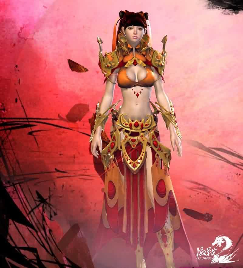 Nữ thần Mỹ Oai gợi cảm trong cosplay cho game Guild War 2