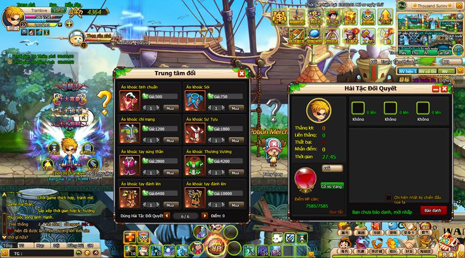 Thêm một webgame đề tài One Piece gia nhập làng game Việt