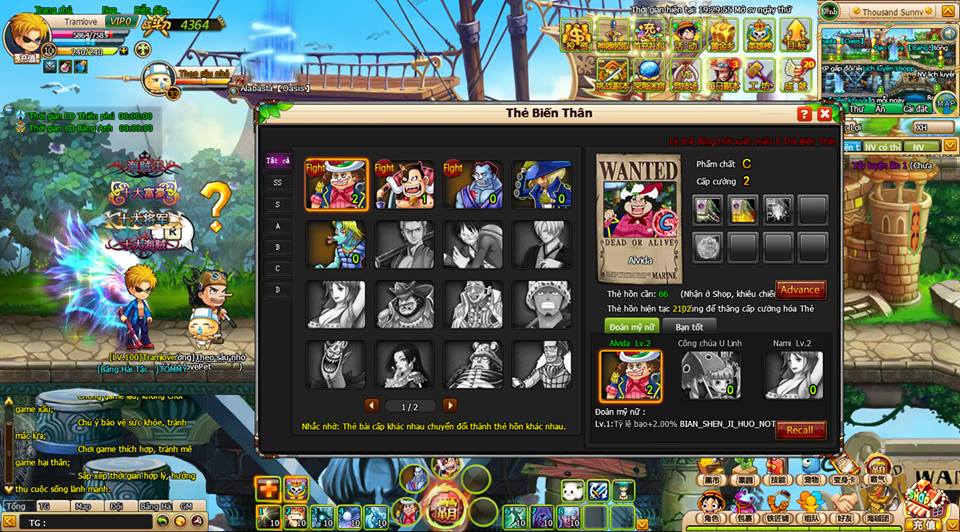 Thêm một webgame đề tài One Piece gia nhập làng game Việt
