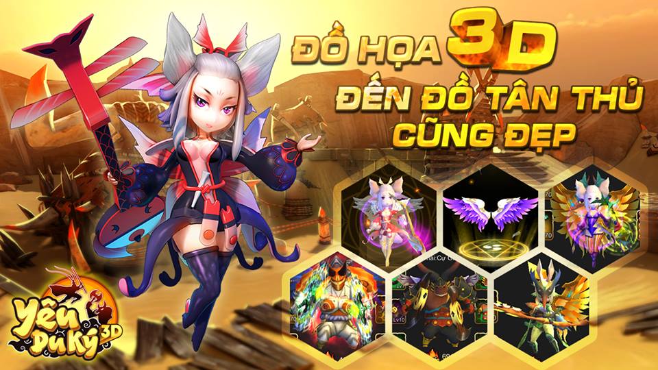 Yêu Du Ký 3D ấn định thời điểm Alpha Test