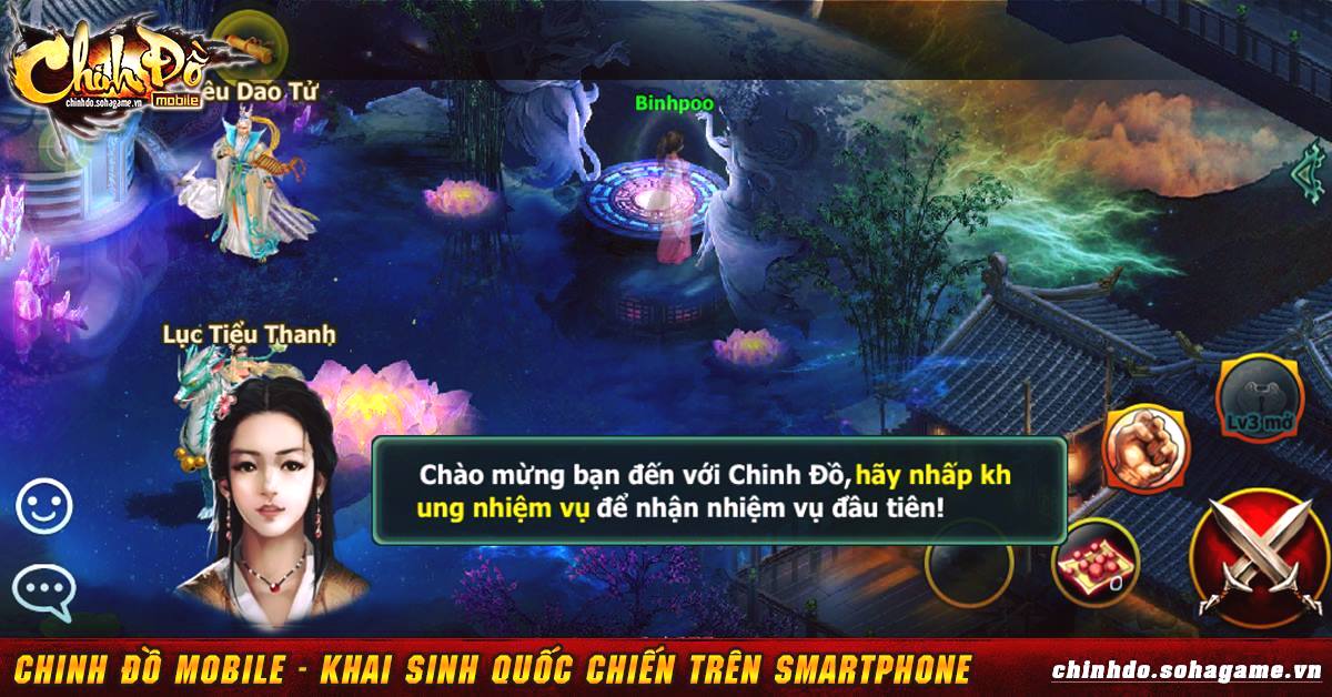 “Người đi trễ” Chinh Đồ Mobile tung ảnh Việt hóa