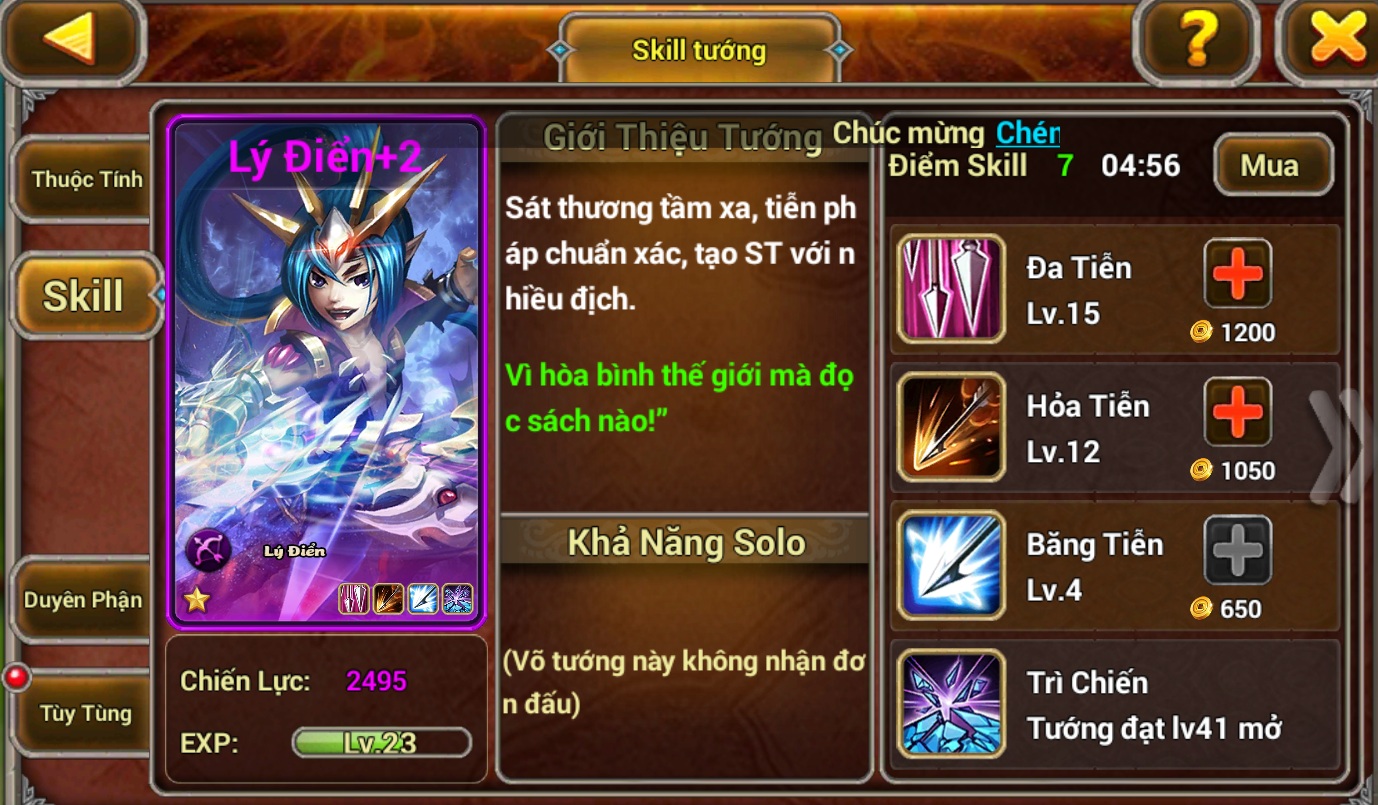 X Tam Quốc: Xây dựng đội hình “5 sao” cho giai đoạn đầu game