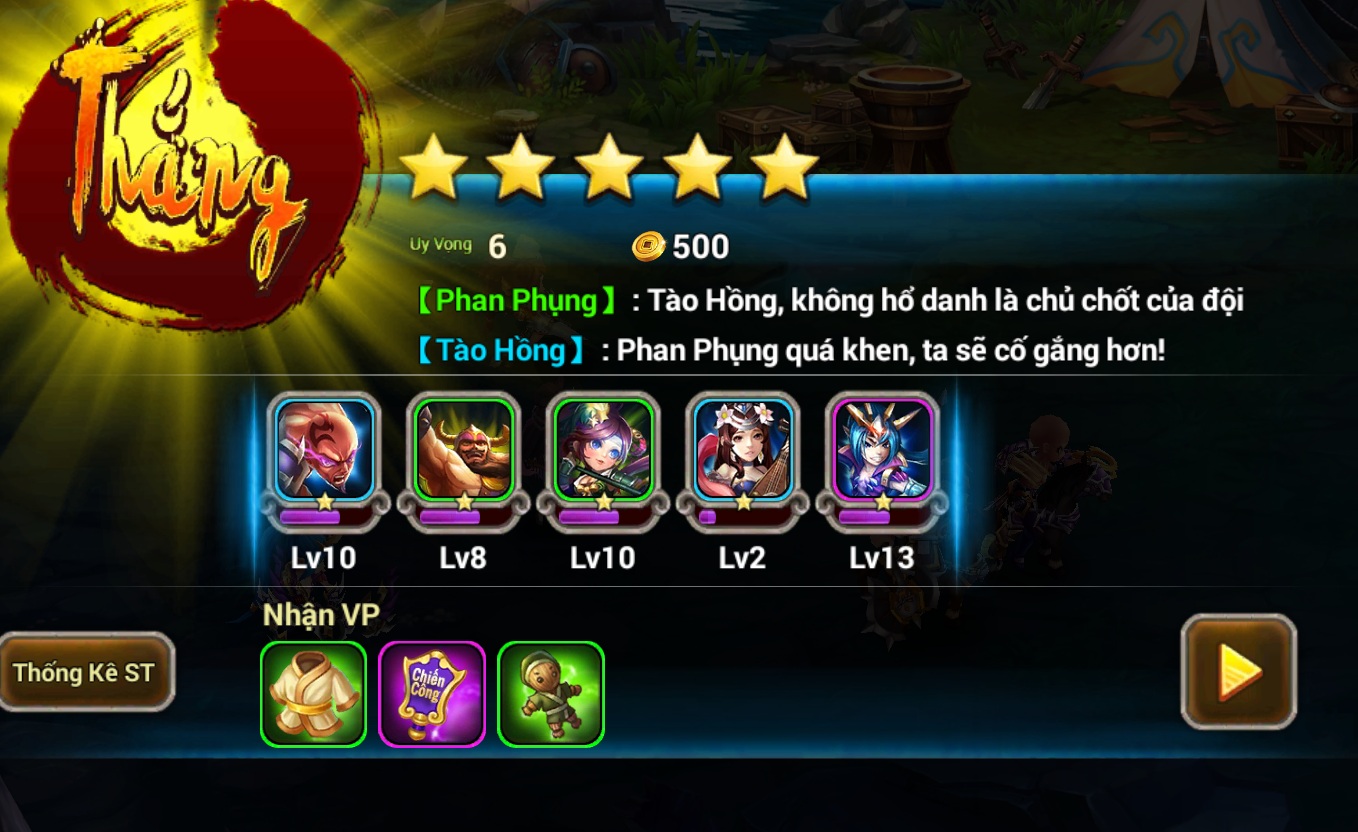 X Tam Quốc: Xây dựng đội hình “5 sao” cho giai đoạn đầu game