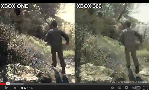 Đồ họa Call of Duty Ghosts trên Xbox One và Xbox 360