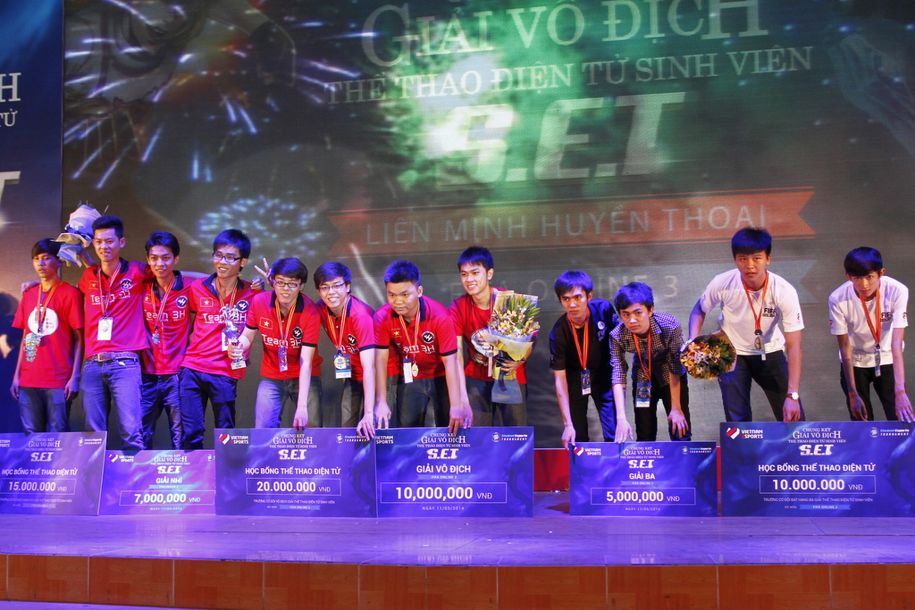 Trường ĐH Công nghệ TP.HCM giành chức Vô địch, ĐH Cần Thơ đoạt giải Nhì.