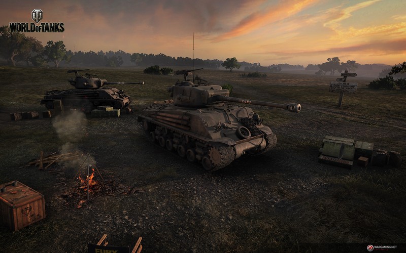 Tăng của kép chính phim Fury xuất hiện trong World of Tanks