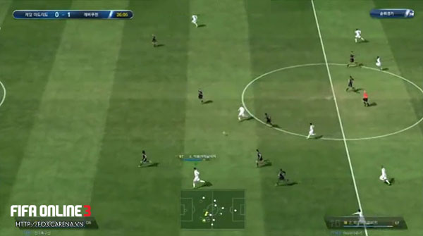 Sướng mắt với lối đá ban bật ít chạm trong FIFA online 3