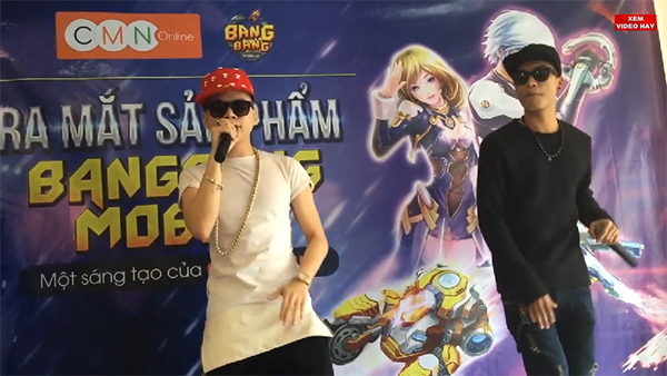 Video: Hoàng Tôn biểu diễn tại buổi ra mắt Bangbang Mobile