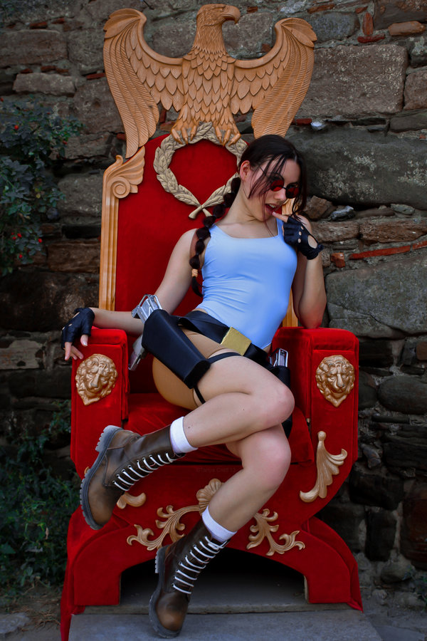 Cosplay Lara Croft theo phong cách cổ điển