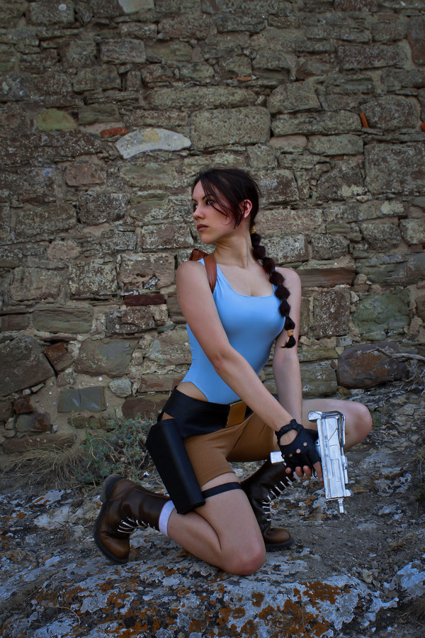 Cosplay Lara Croft theo phong cách cổ điển