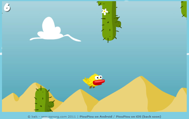 Flappy bird giống hệt một game mobile khác có từ năm 2011