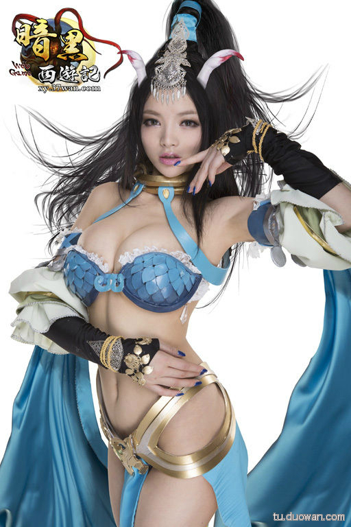 Cosplay đầy gợi cảm của game Ám hắc tây du ký