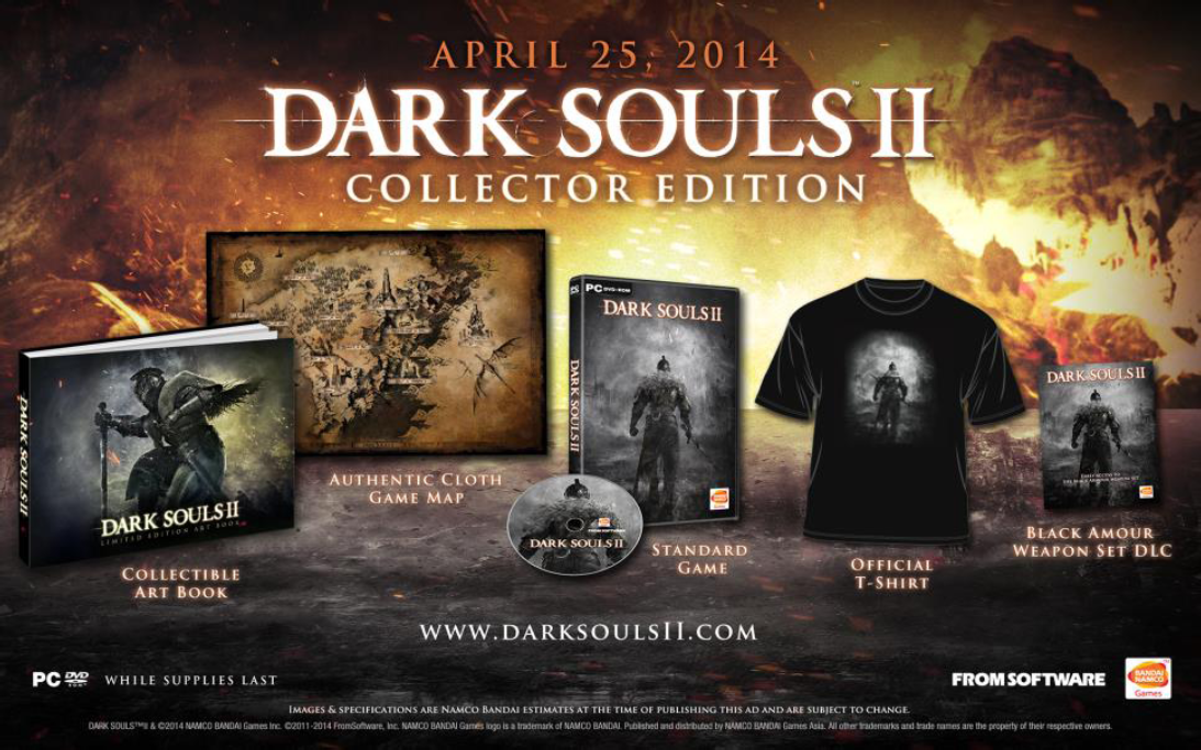 Dark souls II sẽ có mặt trên PC vào ngày 25.04.2014