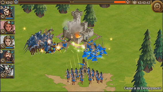 Age of empires lên di động với bản World domination