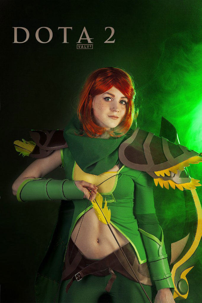 Dota 2: cosplay Windranger và Templar Assassin