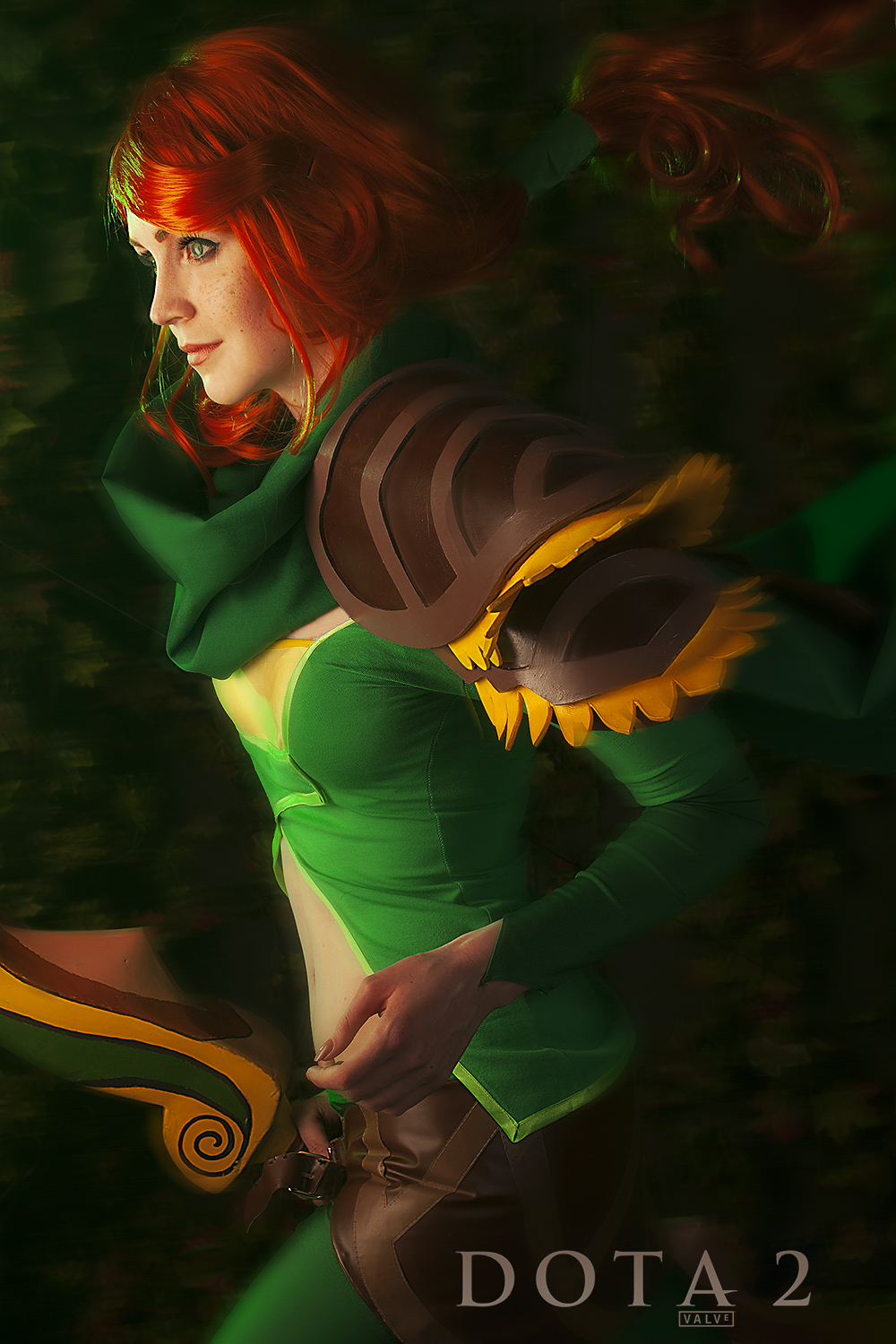 Dota 2: cosplay Windranger và Templar Assassin