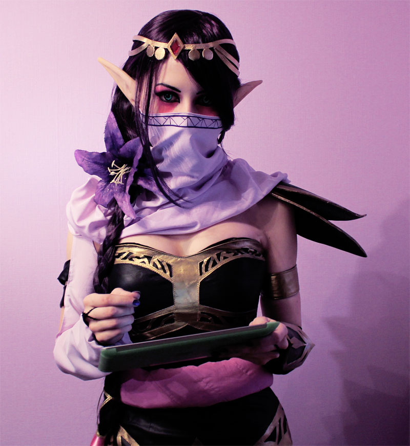 Dota 2: cosplay Windranger và Templar Assassin