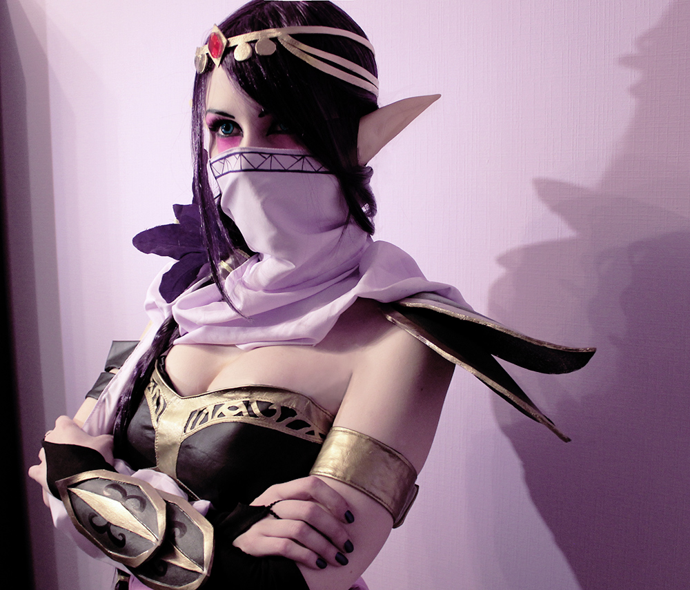 Dota 2: cosplay Windranger và Templar Assassin