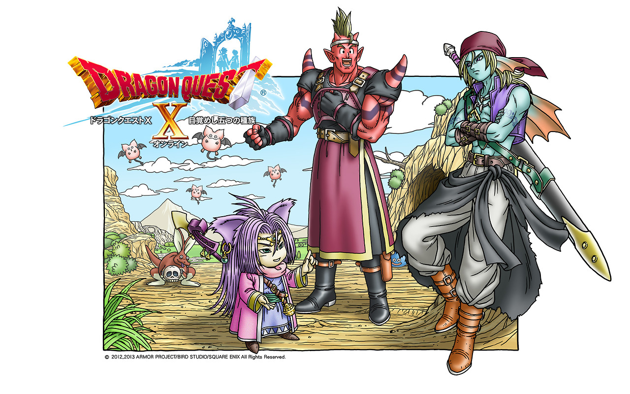 Square Enix cân nhắc xuất khẩu Dragon quest X online