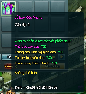 Thanh Niên Game tặng code Kiều Phong game Túy thiên long