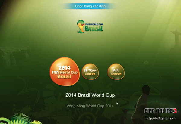FIFA online 3 giới thiệu chế độ chơi World Cup