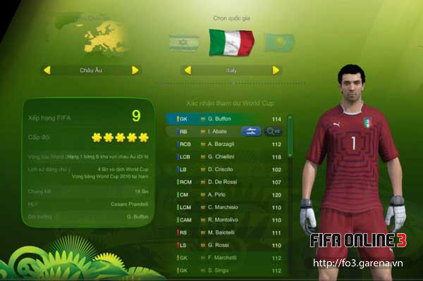 FIFA online 3 giới thiệu chế độ chơi World Cup