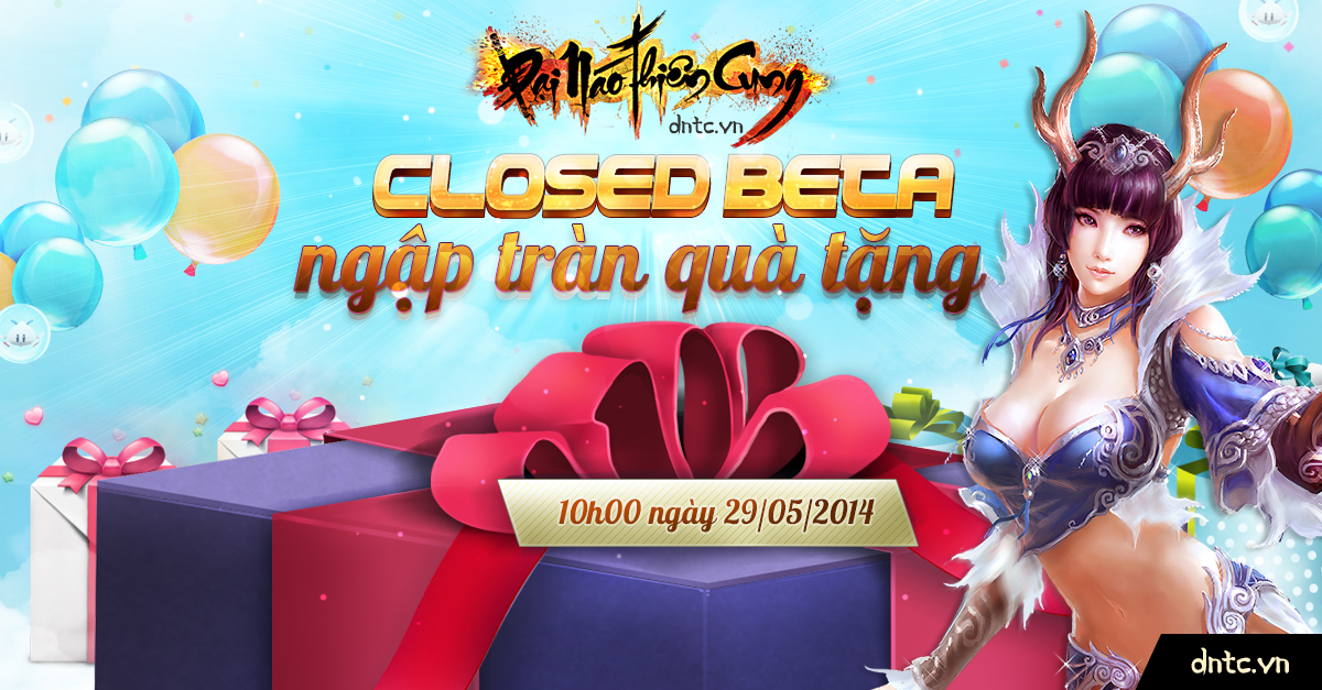 Đại náo thiên cung tặng giftcode nhân dịp Closed Beta