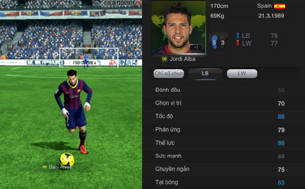 FIFA online 3: Đội hình 
