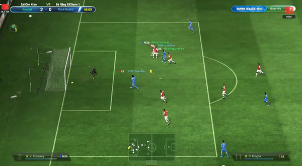FIFA online 3: diễn biến vòng 2 Super League mùa Hè
