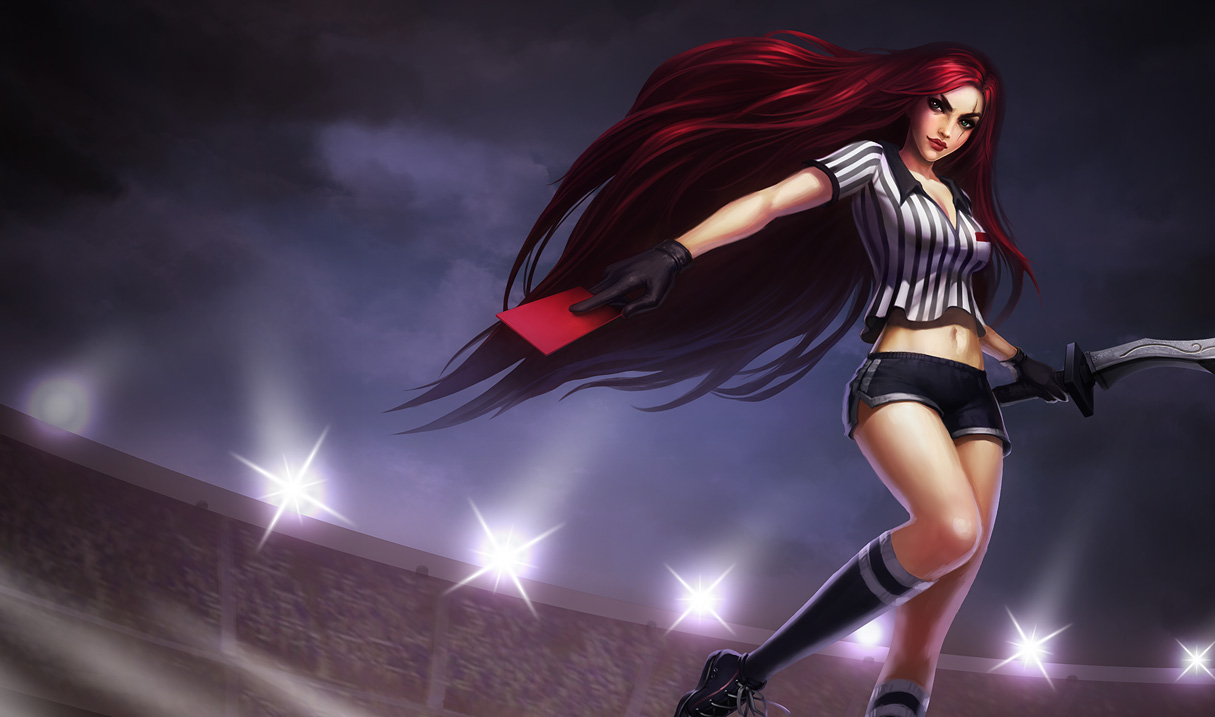 LMHT: Cosplay Katarina trong trang phục Trọng tài