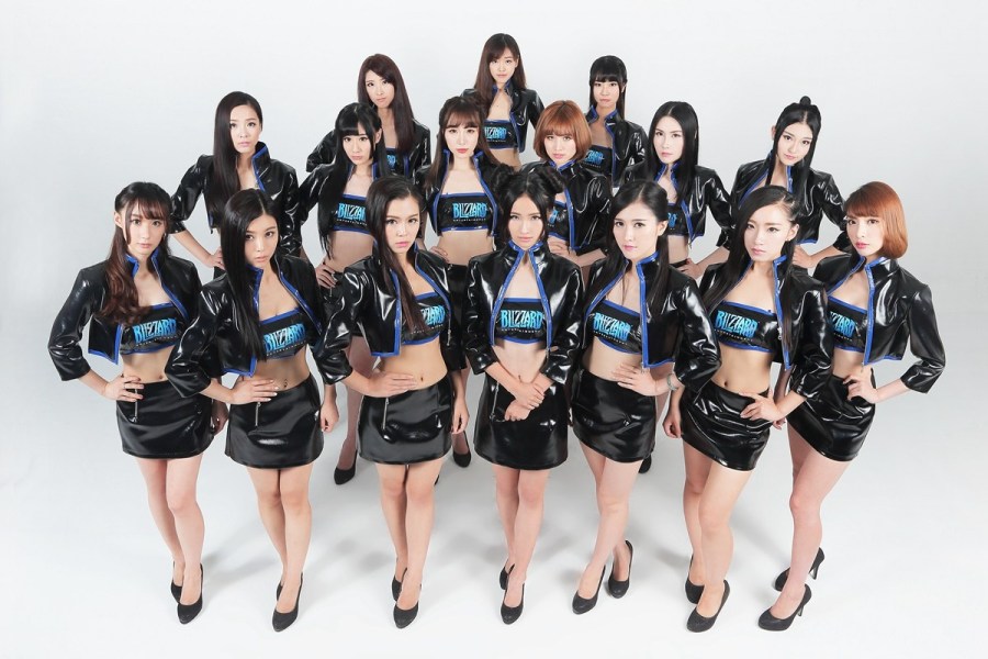 Blizzard khoe dàn showgirl tại ChinaJoy 2014