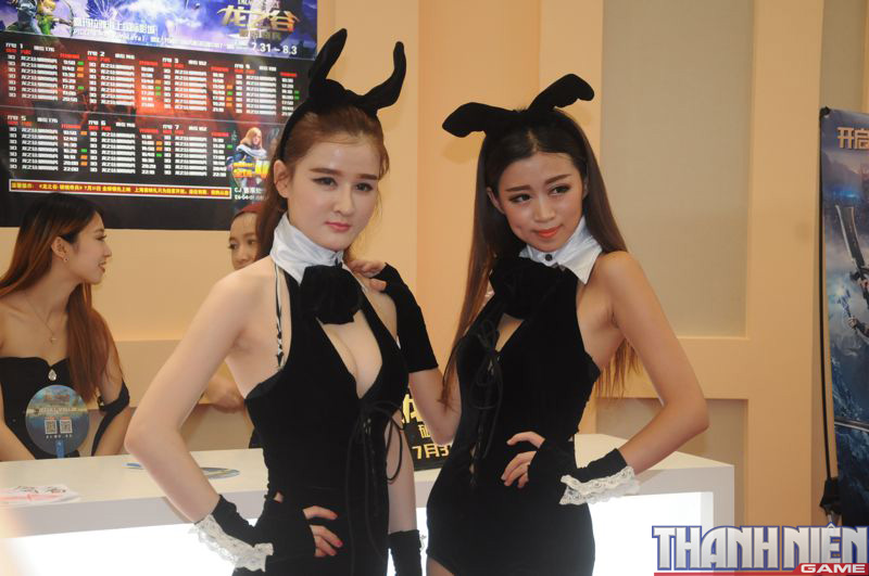 Phóng sự ảnh: showgirl khoe sắc tại ChinaJoy 2014