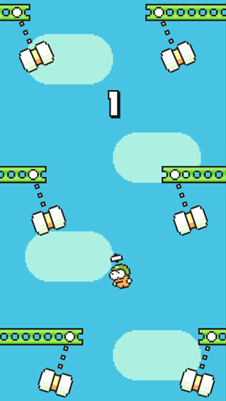 Swing copters nâng cấp, giảm đáng kể độ khó