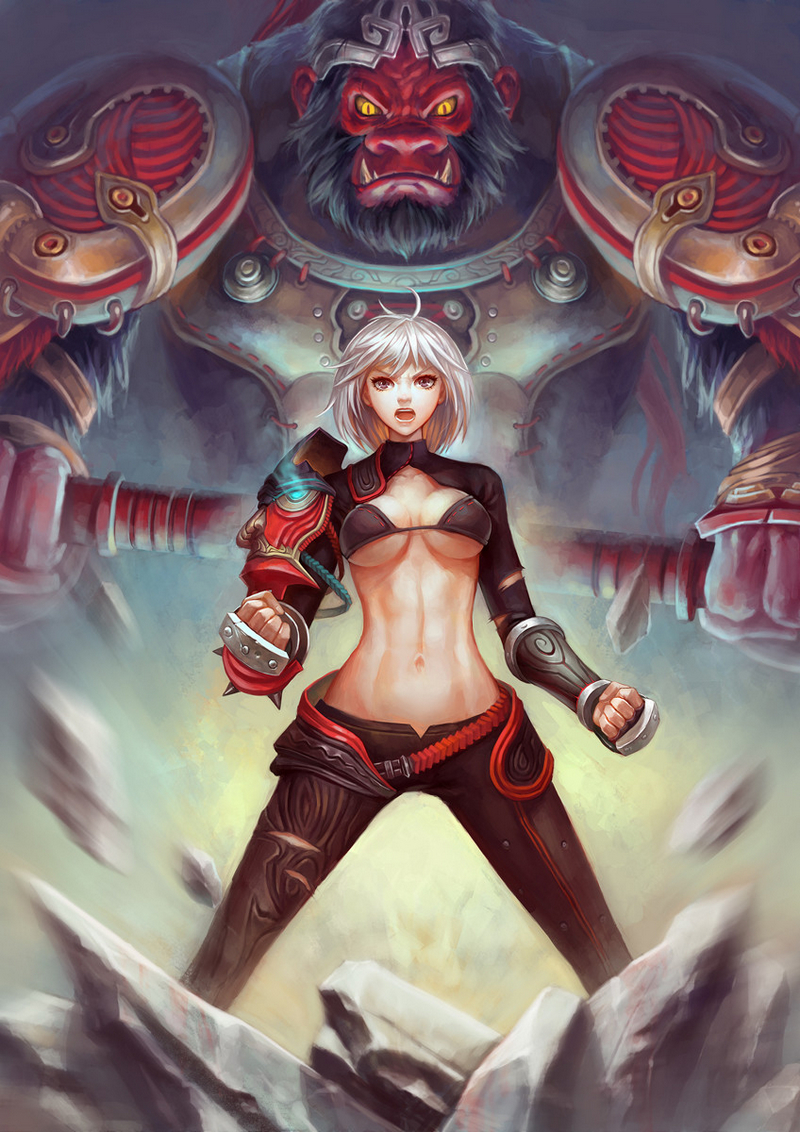Fan art tuyệt đẹp của game thủ Blade & soul Trung Quốc