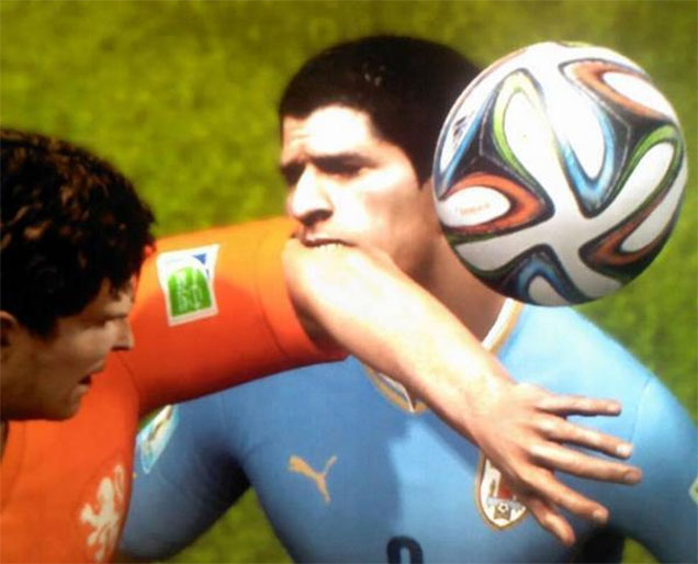 Luis Suarez bị cấm thi đấu cả trong… FIFA 15