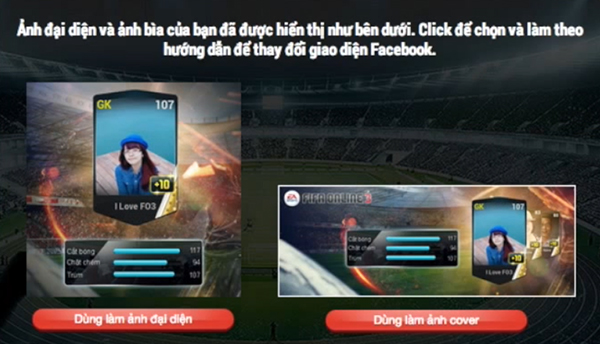 FIFA Online 3 ra mắt ứng dụng thiết kế ảnh hài hước