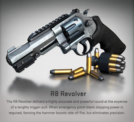 Cộng đồng game thủ CSGO ‘dậy sóng’ với khẩu R8 Revolver