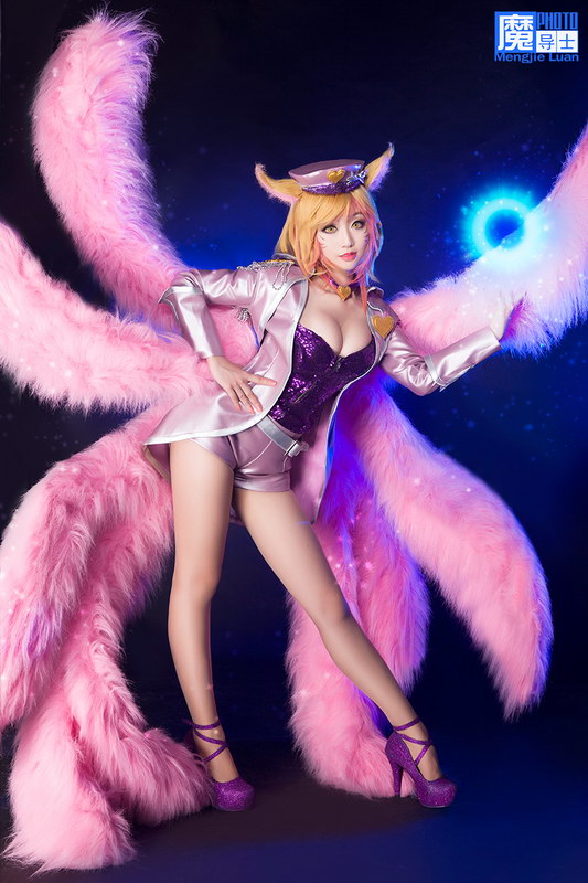 Chiêm ngưỡng cosplay Ahri do ngôi sao cosplay Thiên Tru Diễm thể hiện